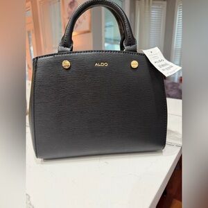 Aldo Black Satchel bag NWT